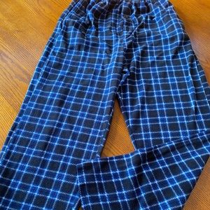 Men’s Flannel Pajama Bottoms. Size L